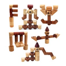 에드토이 에드플레이 표현놀이 원목자석교구 42p, 혼합 색상, 1개