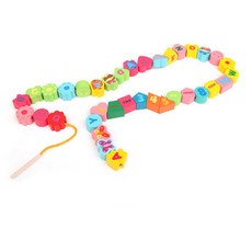 gowi 큐티 도형 실꿰기, 1세트