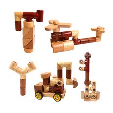 EDTOY Edplay活動玩木製磁鐵教學工具35p, 混色