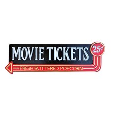 Unite Enterprise MOVIE TICKETS 室內裝飾板, 混色