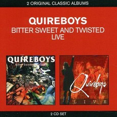 QUIREBOYS - BITTER SWEET AND TWISTED+LIVE 2 ORIGINAL CLASSIC ALBUMS 유럽수입반, 2CD