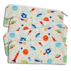 semoms 宇宙火箭餐具袋, 混合顏色, 4個