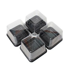 和菓子盒 50入 + 盒蓋 50入, 混合顏色, 50套