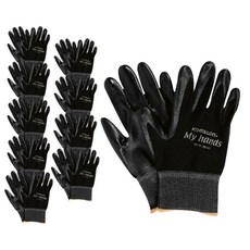 KOMELON 工作用手套 My Hands 左右手套組 MHP-20 L, 黑色, 10套