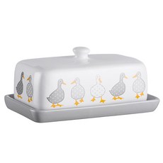 프라이스앤캔싱턴 메디슨 버터 디쉬 17cm, 그레이, 1개