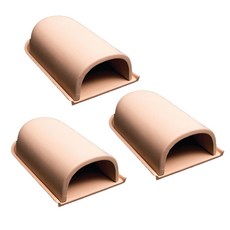 핫피쉬 반타원형 분리형 산란상, 3개