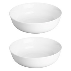 프라이스앤켄싱턴 심플리시티 라운드 서빙볼 26cm, 화이트, 2개
