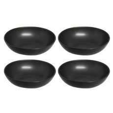 레벤쿠첸 오다도기 오발 정타원 볼 14cm, 블랙, 4개입