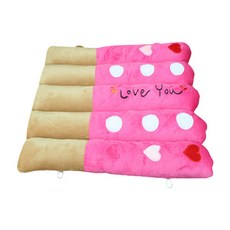 홍대선희샵 482러뷰 막대과자 쿠션방석, 핑크