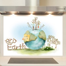 샤이니아트 렉스데코 주방아트보드 그린라이프01, 1개