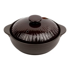 MIYAWOTOKI 名牌 IH 耐熱鍋棕色 THM20-610, 24.3cm, 1組