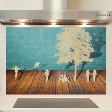 샤이니아트 렉스데코 주방아트보드 아이들의시간, 1개