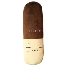 Hongdaesunhuisyap 421러뷰 長條餅乾抱枕 一體式 小款, 巧克力