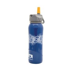 나탄 스틸 스포츠 물통 + 스트로우 2p, 요가 블루, 700ml, 1개