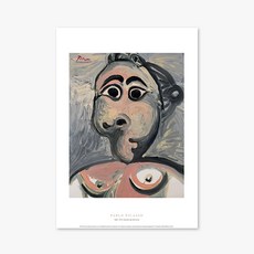 Able Bamboo 當代藝術海報 Buste de femme 巴勃羅·畢卡索 014