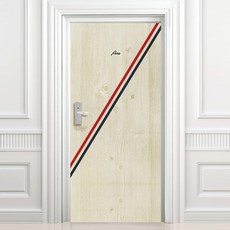 設計師款復古風格高級壓花玄關門壁紙 VDS 253, 米色木