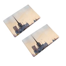 해피팝 콰이어트 주방욕실 발매트 2p, 시클루디드