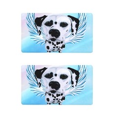 Happy Trading Happy Pop 天使寵物 廚房浴室踏墊 2入, 大麥町