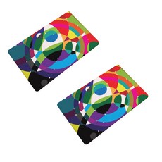 Happy Trading Happy Pop Peculiar廚房浴室腳踏墊 2入, 世界