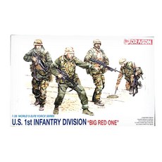 DRAGON 1/35 美國步兵師塑料模型, 1套