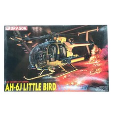 DRAGON 1/35 美國 AH-6J 鳥夜行者塑料模型, 1套