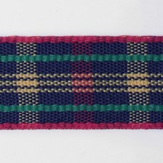 時尚亮點彩色格紋CDC-12緞帶 50碼 10mm, NO.3, 1個