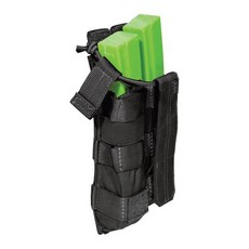 5.11TACTICAL 雙 MP5 彈力套, 黑色的, 1個