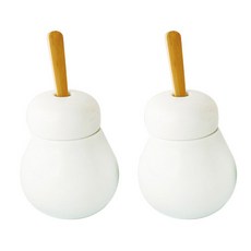 Oda-Pottery Fukube 糖漿容器, 混色, 2件