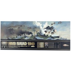 FLYHAWK YX013 1/700 HMS Cruiser Naiad Global Limited 1000 塑料模型戰艦, 1個