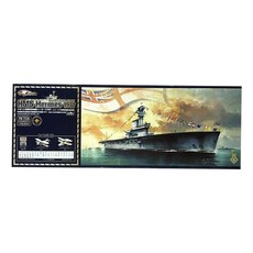 FLYHAWK YX017 1/700 HMS 航空母艦 Hermes 1937 塑料模型戰艦, 1個