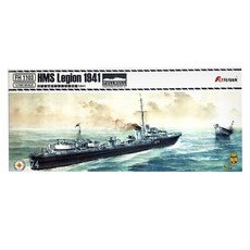 FLYHAWK YX004 1/700 HMS 驅逐艦軍團 1941 年塑料模型戰艦, 1個