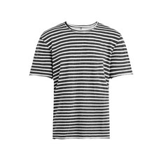 조스진 남성용 엔지니어드 프렌치 테리 스트라이프 티