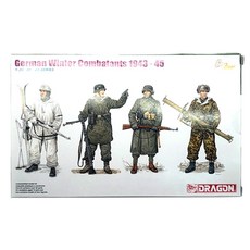 DRAGON DML0701 1/35 德國冬季戰士 1943-45 塑料模型, 1個