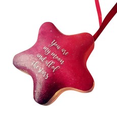 해피트레이딩 크리스타 포장상자, 레드, 1개