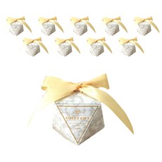 해피트레이딩 다이아 포장상자, 옐로우마블, 10개입