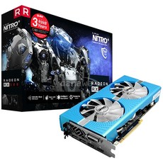 라데온 SAPPHIRE RX 580 OC D5 8GB Dual-X NITRO+ 그래픽카드