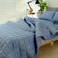 SCOHome Indigo 鋪棉被, 靛藍色