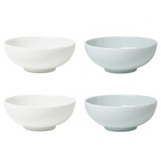 레벤쿠첸 오다도기 원 나리 볼 10cm 화이트 2p + 라이트블루 2p, 혼합 색상, 1세트