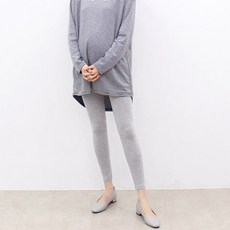 PANG PANG SHOP 孕婦款人造纖維彈力緊身褲