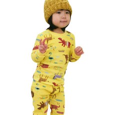 뉴욕꼬맹이 아동용 사파리 실내복 상하의 세트