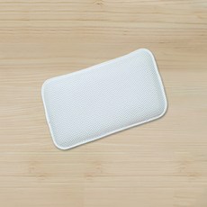 HINOKI ART 孩童3D網狀枕頭, 白色