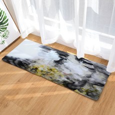 슈퍼식스 아름다운 동양화 스타일 시리즈 물 흡수 바닥 매트, 3