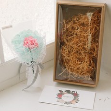 ASPASIA Eternity Reserved 康乃馨卡口袋錢箱, 粉色的