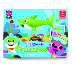 pinkfong 碰碰狐 鯊魚爺爺造型沐浴玩具, 混色