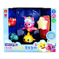 pinkfong 碰碰狐 動物造型沐浴玩具, 混色