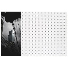 전깃줄 인테리어 타공판 좌WHITE 60 x 90 cm, 1개, 혼합색상