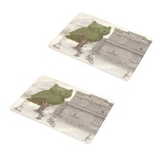 Happy Pop Aniland 廚房浴室地墊 2入, 雪人