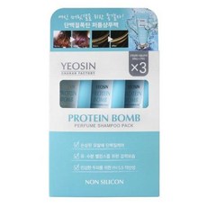 착한팩토리 단백질폭탄 퍼퓸 샴푸팩, 200ml, 3개입