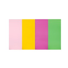 퍼니존 퍼니테라피 유아폴더매트 베이비핑크비비드시리즈5, 베이비핑크 + 옐로우 + 핫핑크 + 그린
