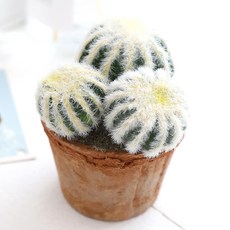 Happy Village 室內用人造花磚仙人掌, A型, 1個